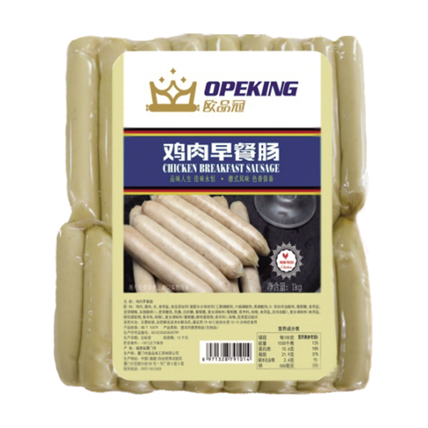 歐品冠雞肉早餐腸（1kg）